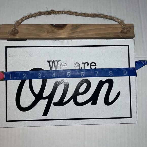 FARMHOUSE Style Open/Closed sign - Picture 2 of 3